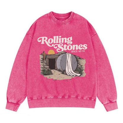 Rolling Stone Christian Washed Sweatshirt