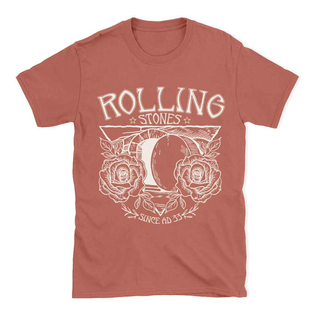 Rolling Stones Retro Christian T-Shirt