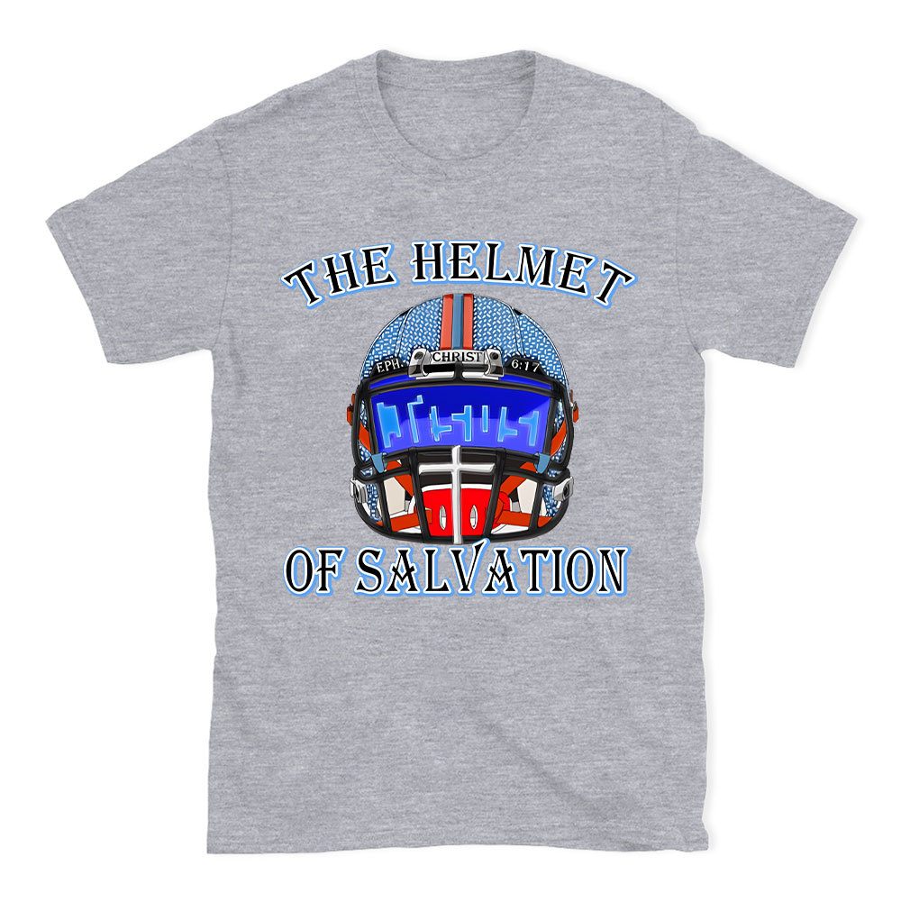 The Helmet Of Salvation Christian T-Shirt Sale - GuidingCross