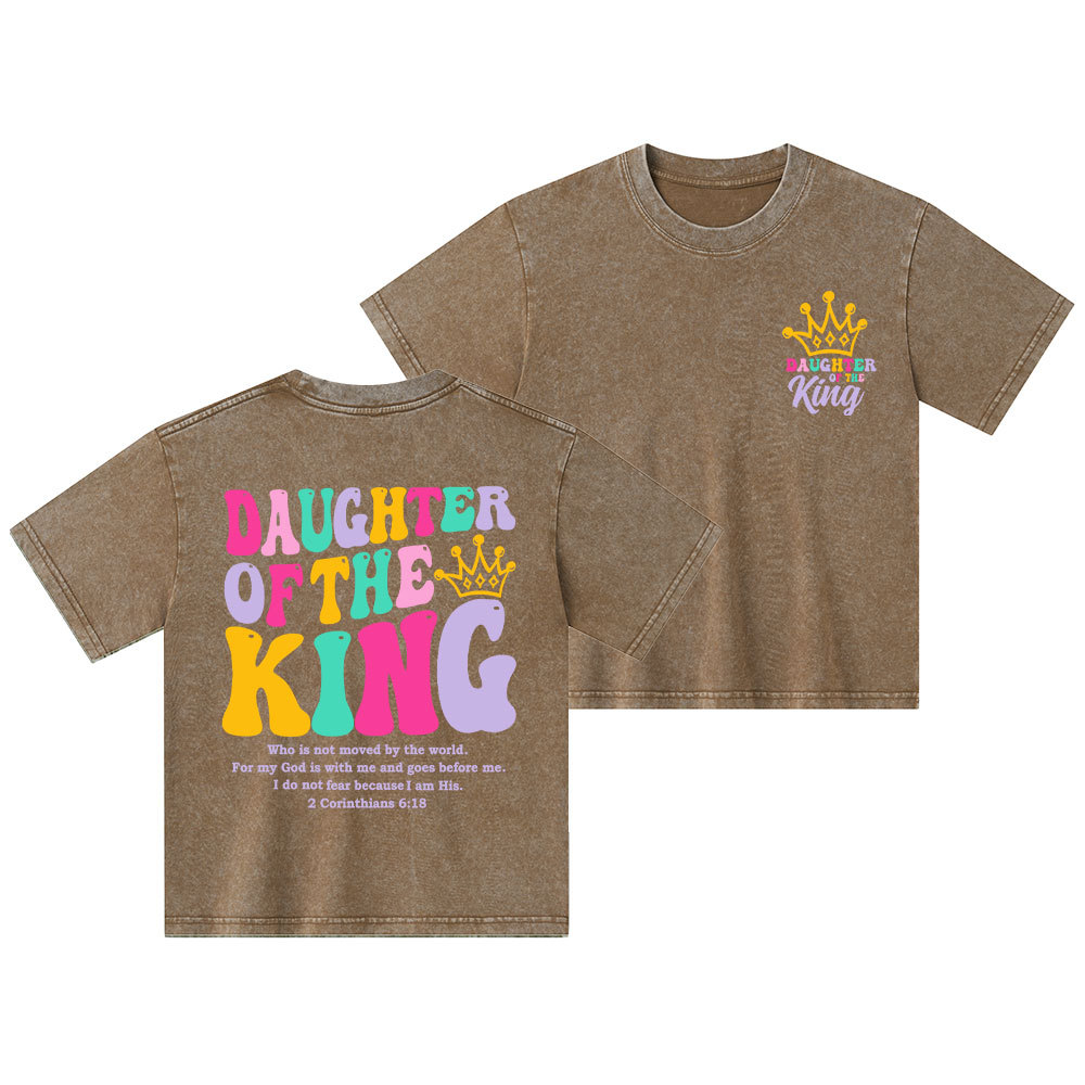 Daughter Of The King Kid Washed T-Shirt