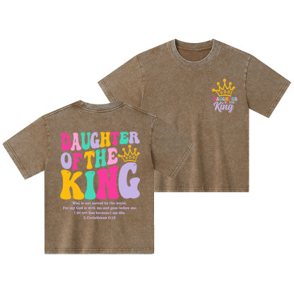 Daughter Of The King Kid Washed T-Shirt
