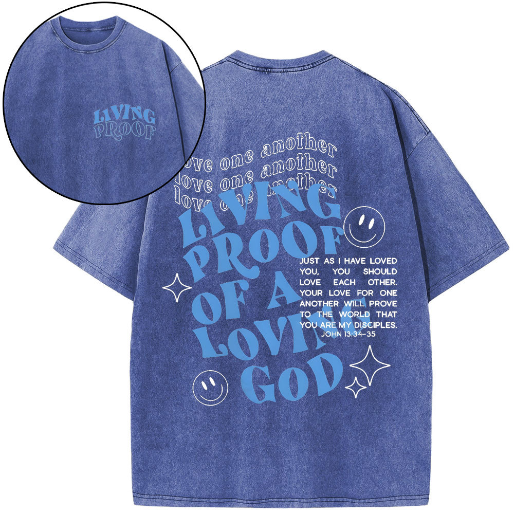 Loved Beyoud Measure Christian Washed T-Shirt Sale-GuidingCross