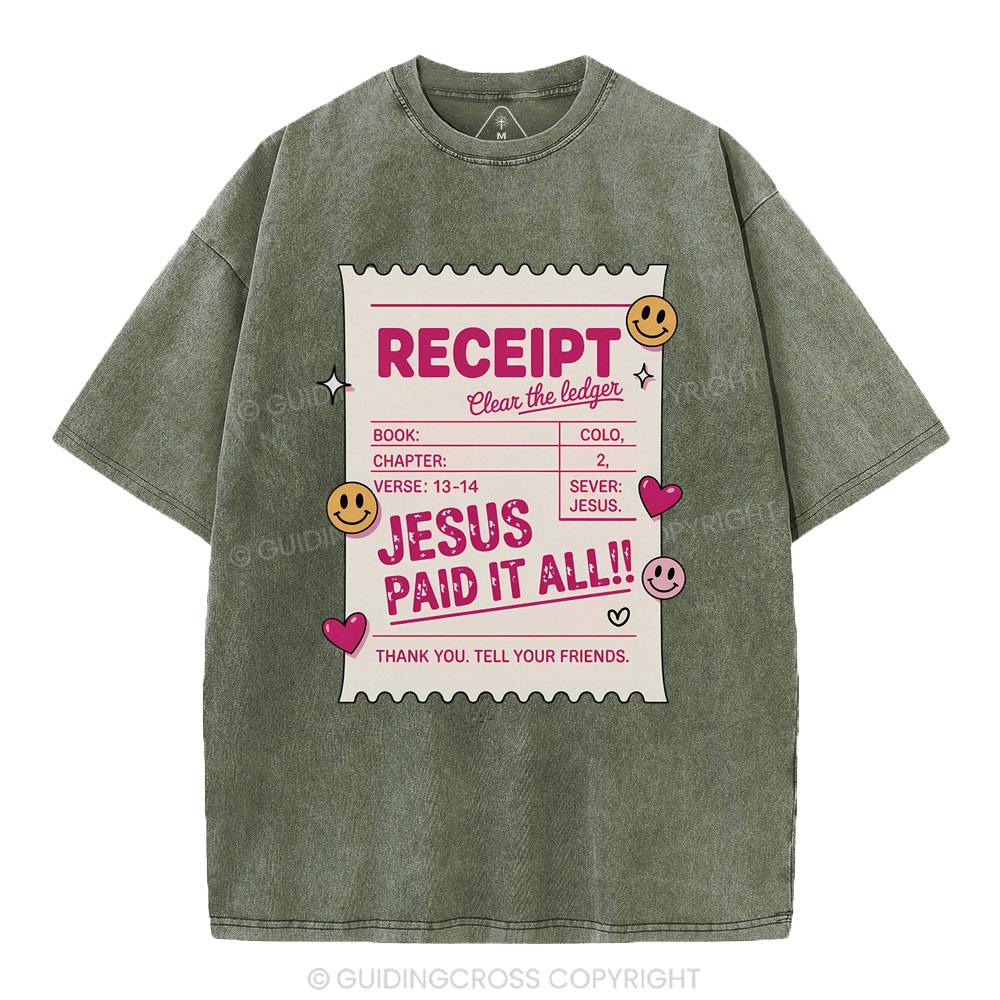NEW-sample Christian Washed T-Shirt Sale - GuidingCross