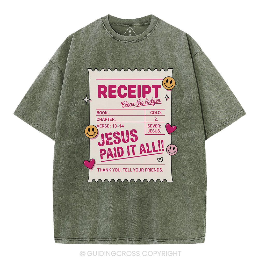 NEW-sample Christian Washed T-Shirt Sale - GuidingCross