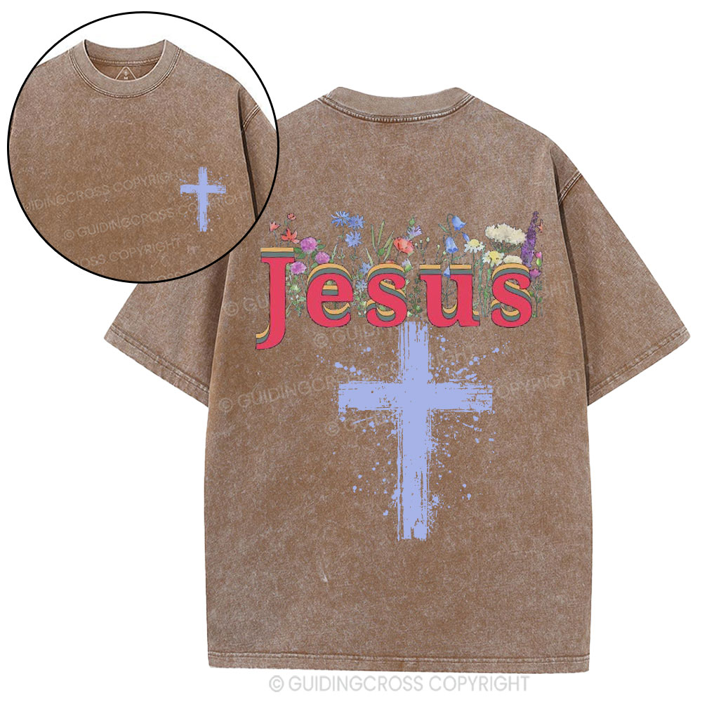 Jesus Christian Washed T-Shirt
