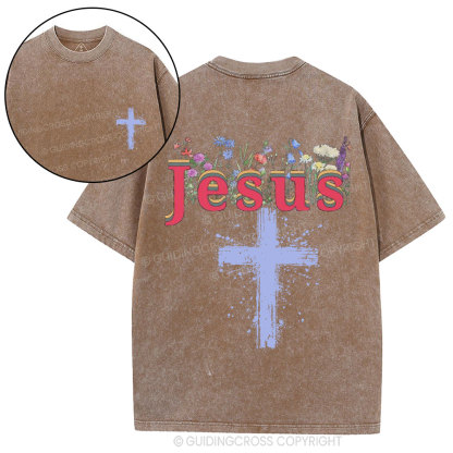 Jesus Christian Washed T-Shirt
