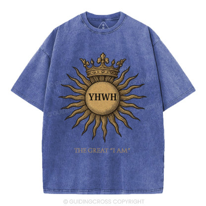 YHWH Christian Washed T-Shirt