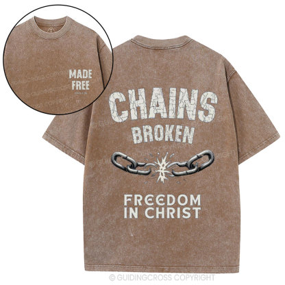 Made Free Christian Washed T-Shirt