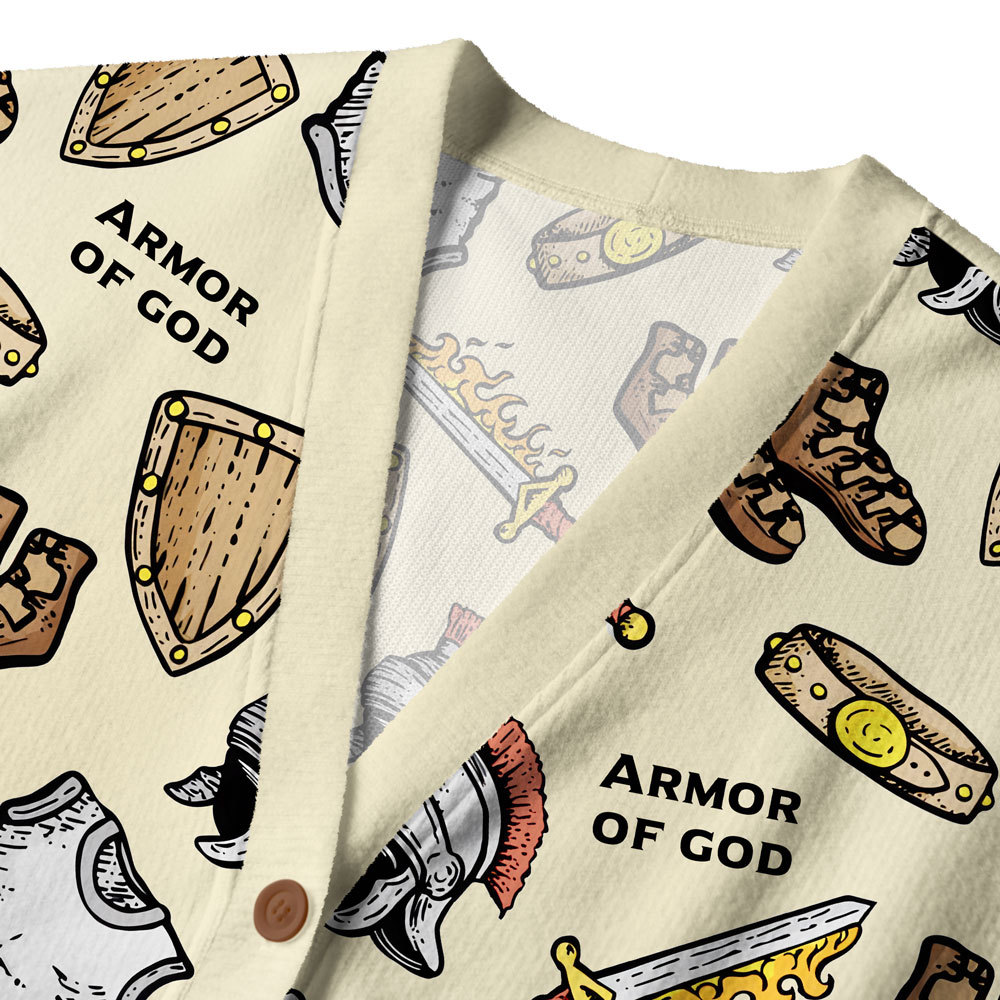 Aomor Of God Christian Lightweight Cardigan