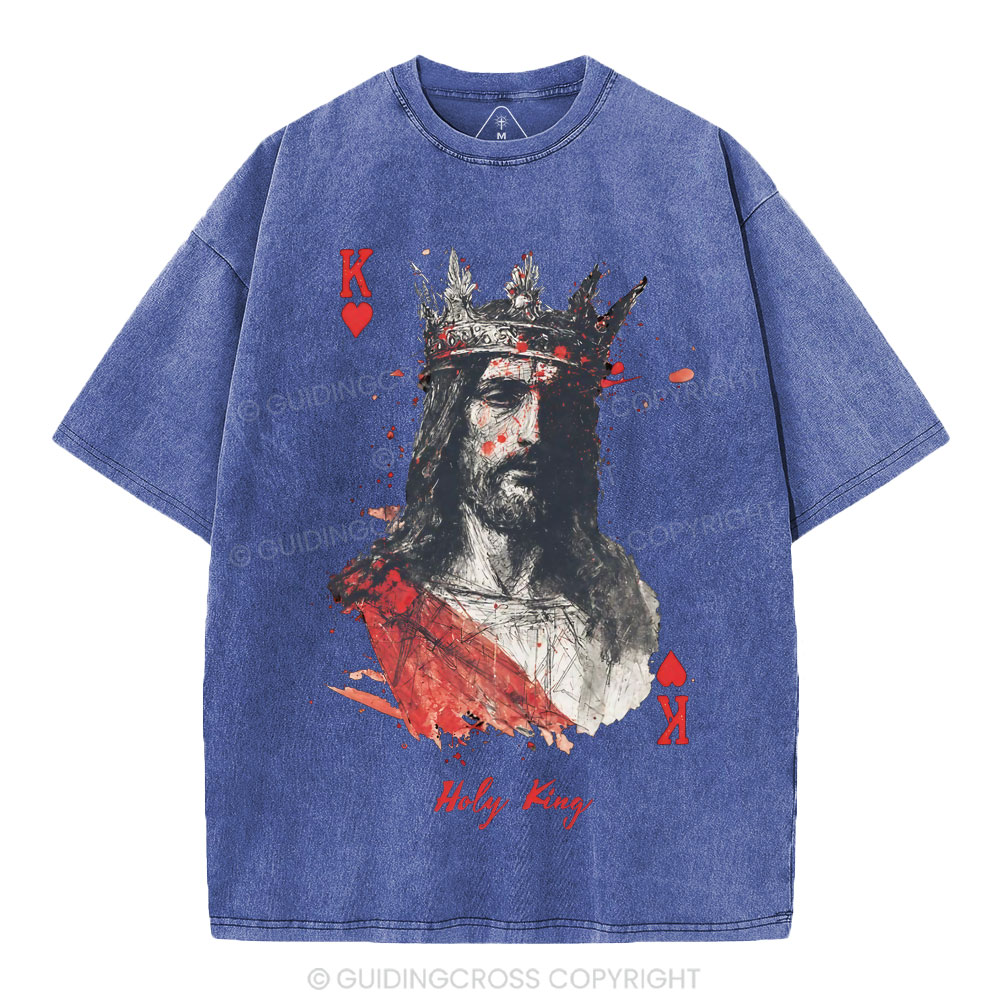 Holy King Christian Washed T-Shirt