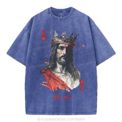 Holy King Christian Washed T-Shirt