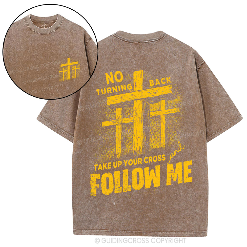 Follow Me Christian Washed T-Shirt