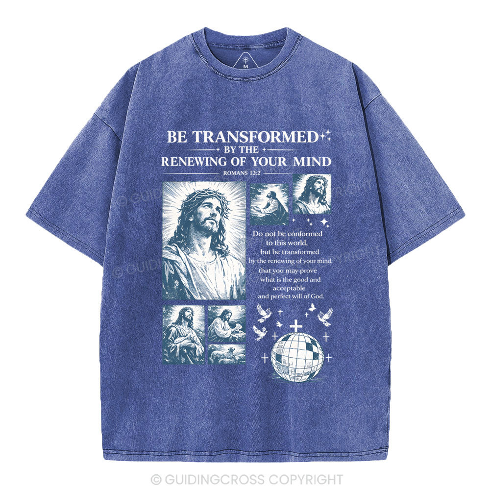 Be Transformed Christian Washed T-Shirt