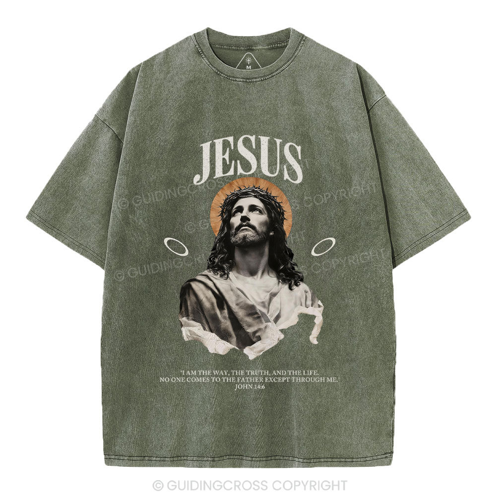 Jesus Christian Washed T-Shirt