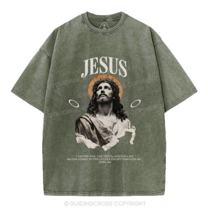 Jesus Christian Washed T-Shirt