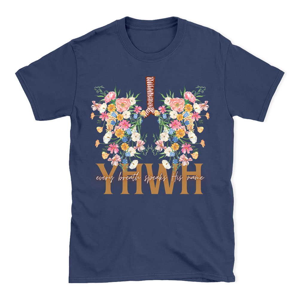 YHWH Floral Christian T-Shirt