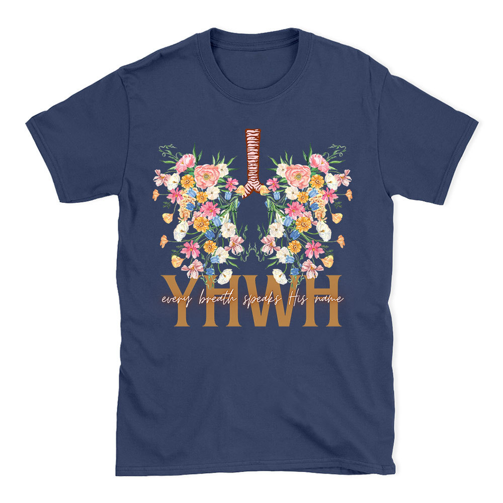 YHWH Floral Christian T-Shirt