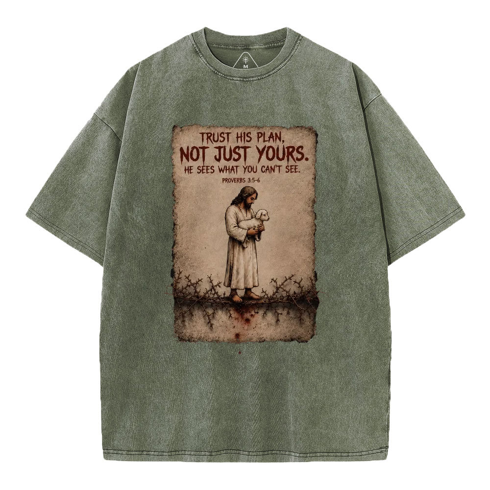 New-Sample Christian Washed T-Shirt双面原件31.95 Sale - GuidingCross