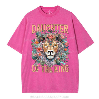 Daughter Of The King Christian Washed T-Shirt