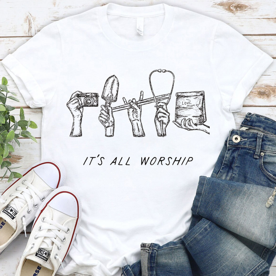 It Is All Worship Christian T-Shirt