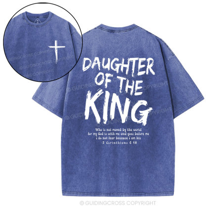 Daughter Of The King Christian Washed T-Shirt
