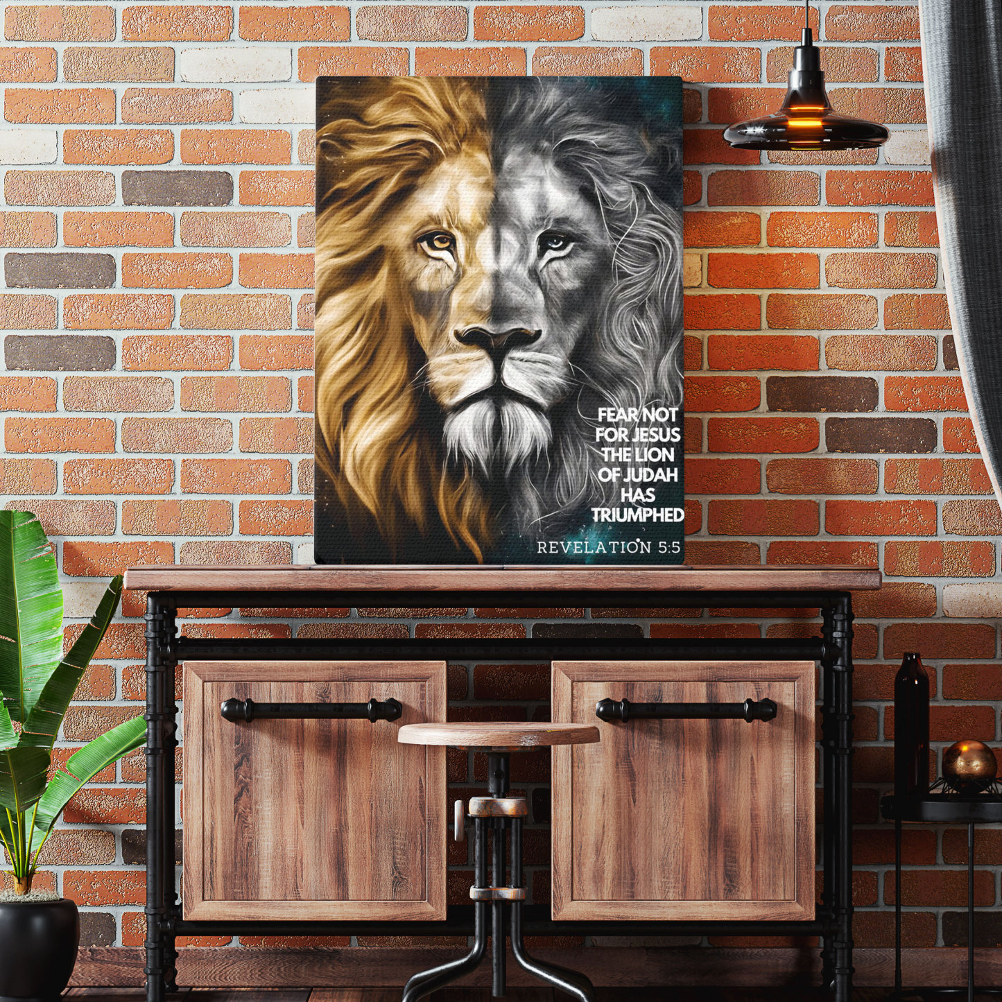  Fear Not For Jesus Christian Canvas Wall Art