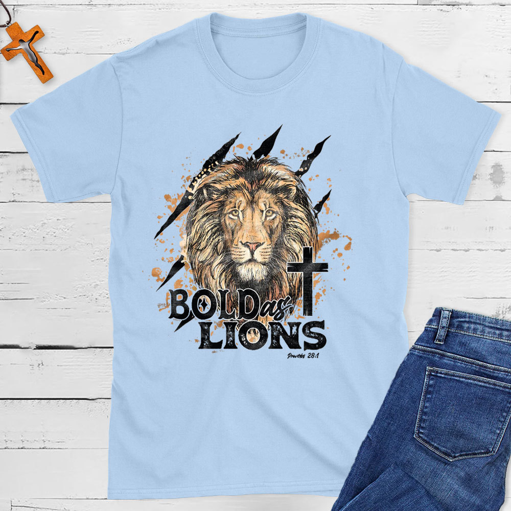 Bold As Lion Christian T-Shirt