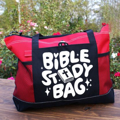 Retro Bible Study Christian Bag