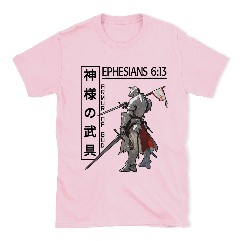 Armor Of God Anime Christian T-Shirt