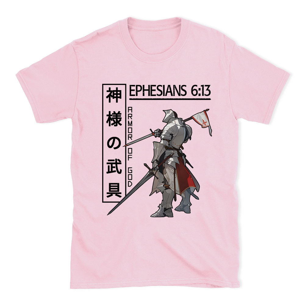 Armor Of God Anime Christian T-Shirt