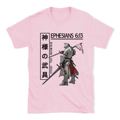 Armor Of God Anime Christian T-Shirt