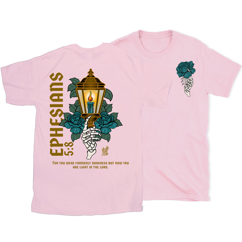 For You Were Formerly Darkness Christian T-Shirt