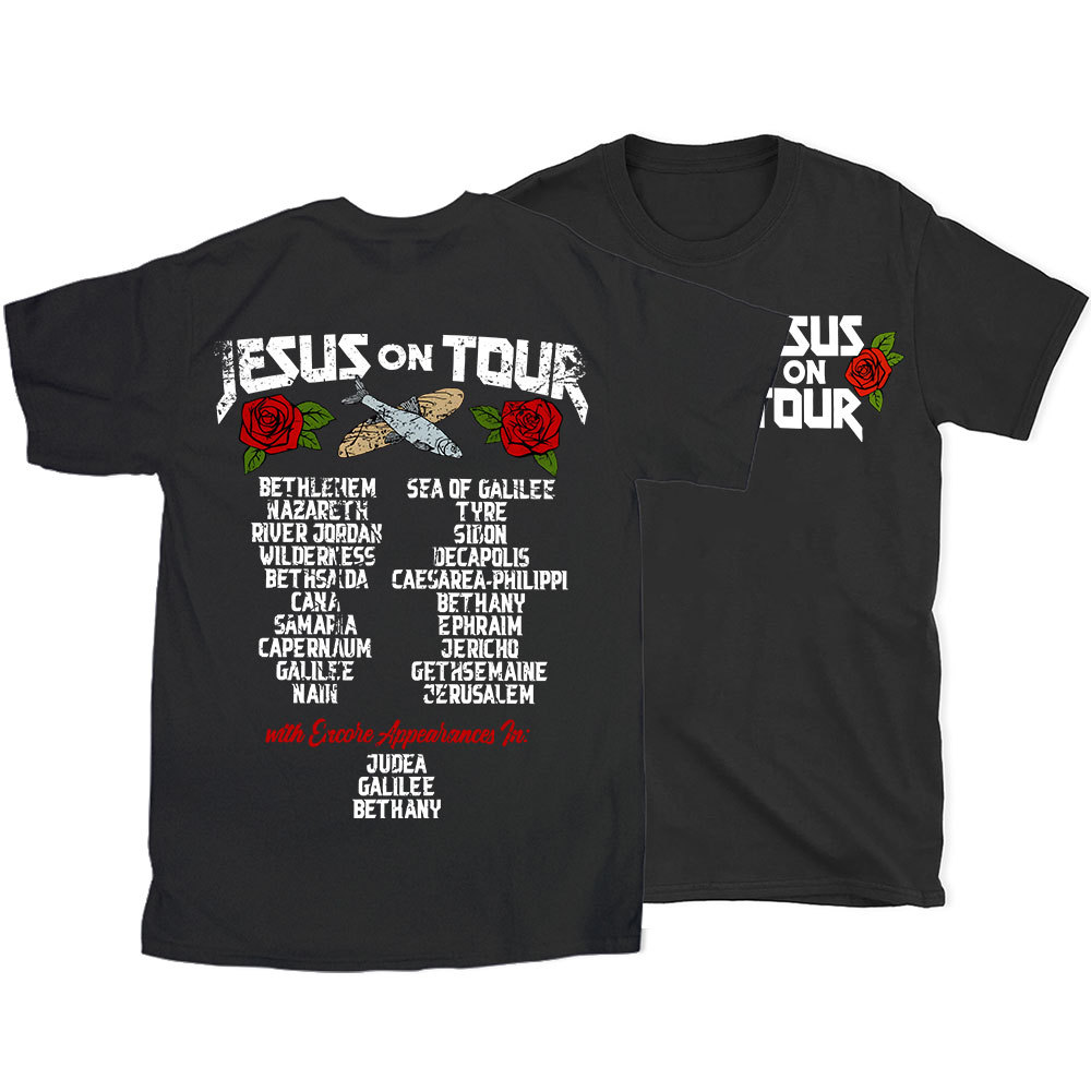 Jesus On Tour Christian T-Shirt