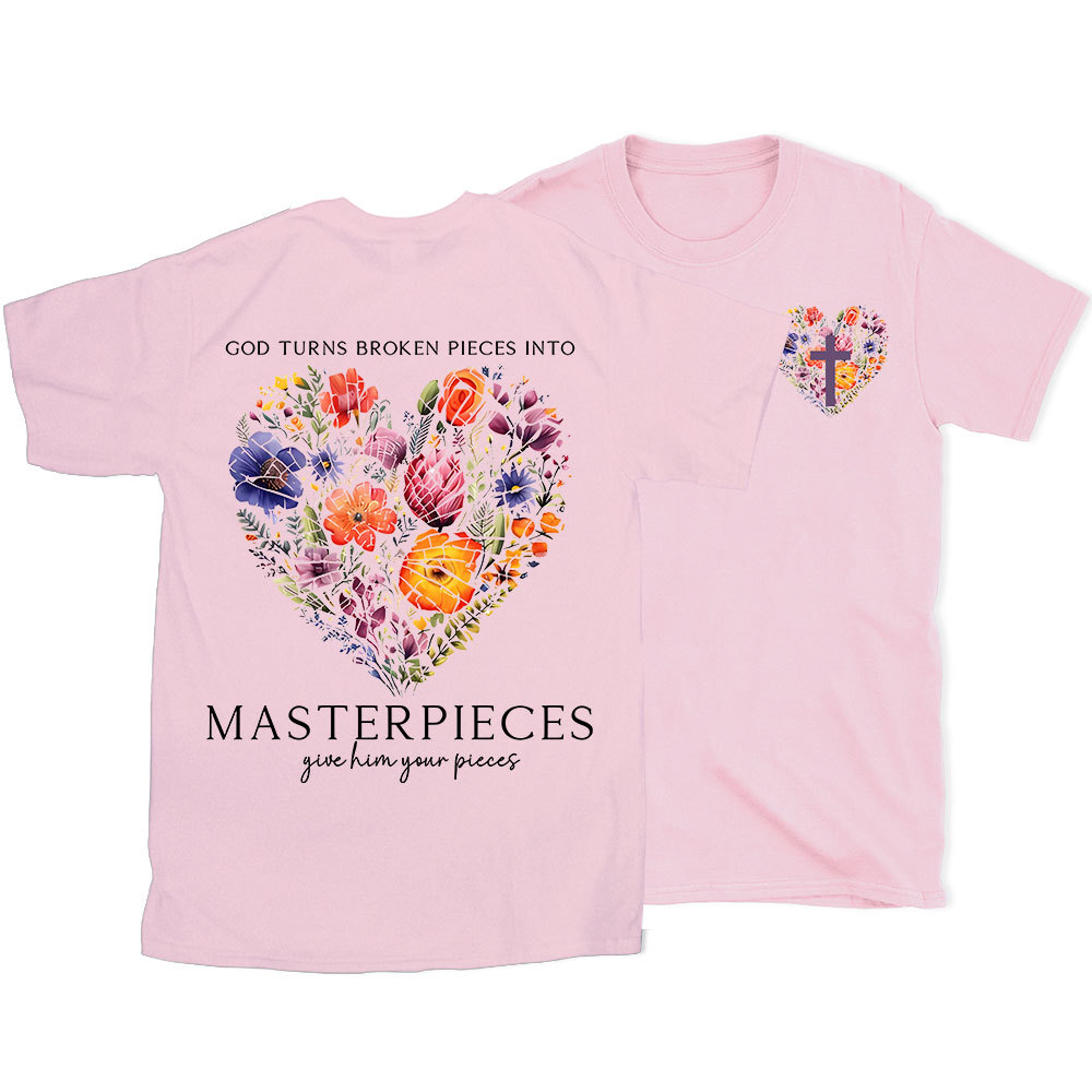 Masterpices Give Him Your Pieces Christian T-Shirt