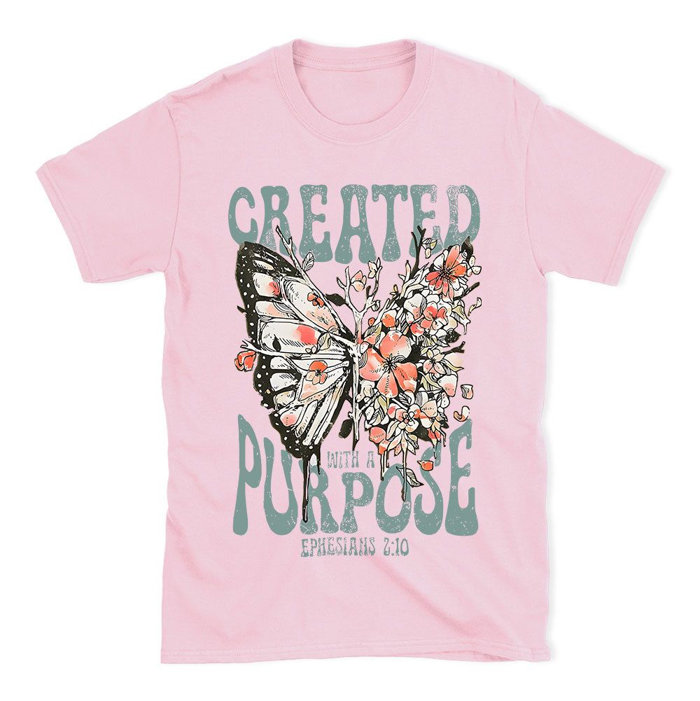 Created With A Purpose Christian T-Shirt