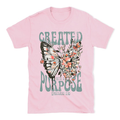 Created With A Purpose Christian T-Shirt