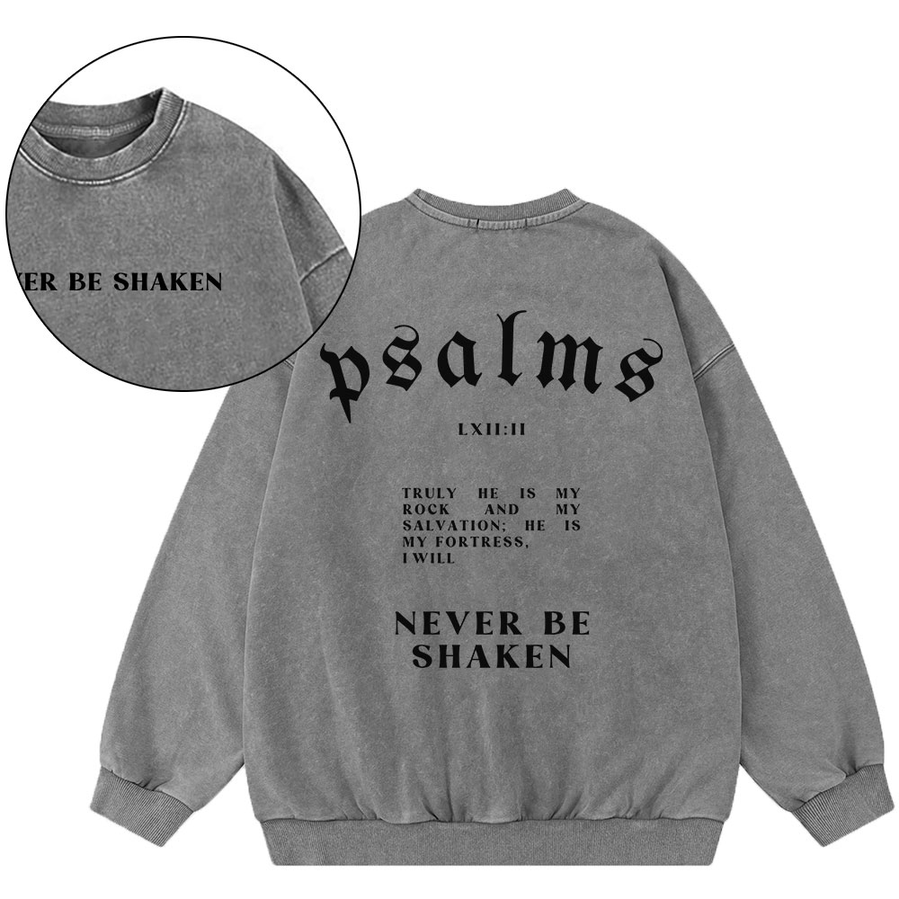 God Gives His Toughest Battles To His Silliest Goose Christian Washed Sweatshirt Sale - GuidingCross