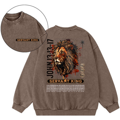 Servant King Christian Washed Sweatshirt