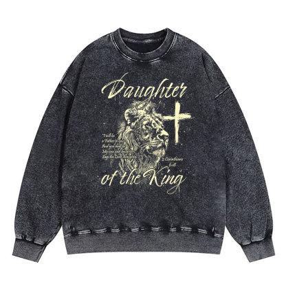 Daughter Of King Christian Washed Sweatshirt