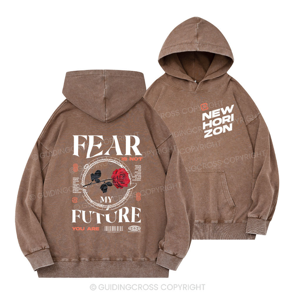 Fear Future Christian Washed Hoodie 