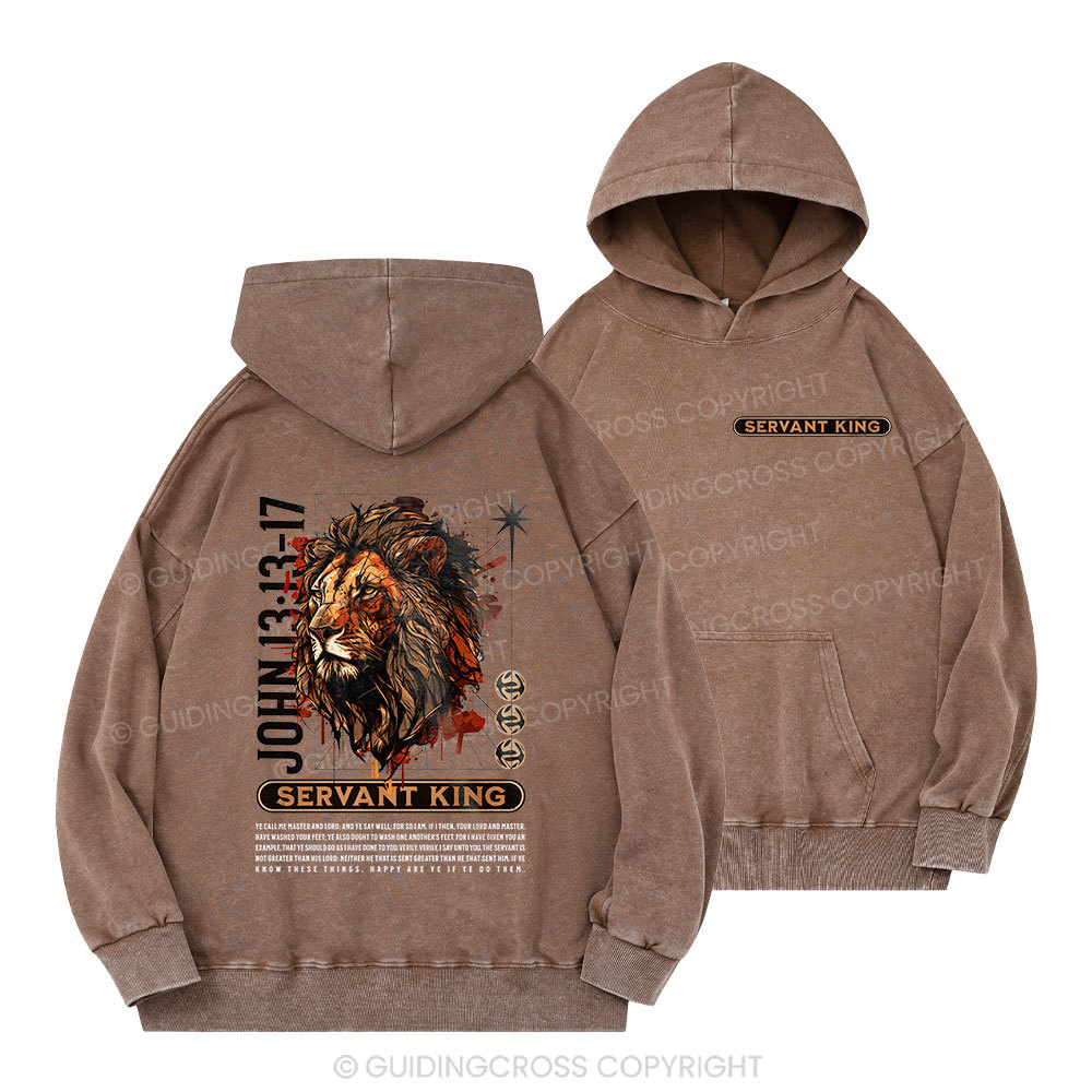 Servant King Christian Washed Hoodie 