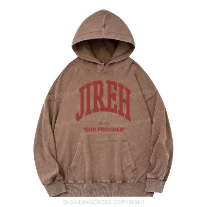 Jireh Christian Washed Hoodie 