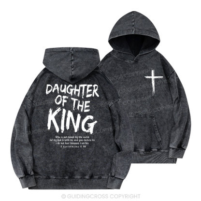 Daughter Of The King Christian Washed Hoodie