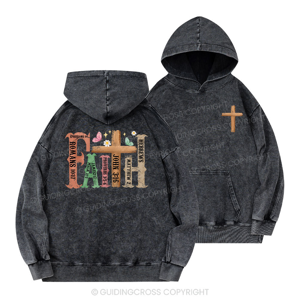 Vintage Christian Washed Hoodie Sample Sale - GuidingCross