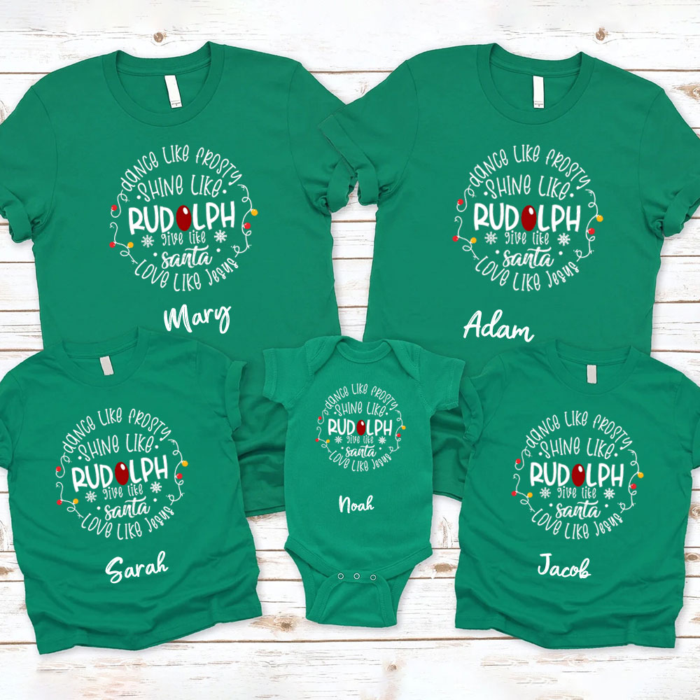A Thrill Of Hope The Weary World Rejoice Christmas Family Matching Shirts Sale - GuidingCross