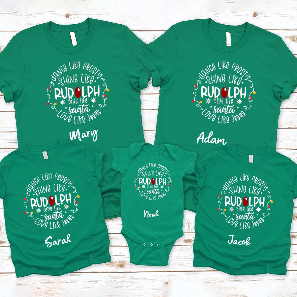 A Thrill Of Hope The Weary World Rejoice Christmas Family Matching Shirts Sale - GuidingCross