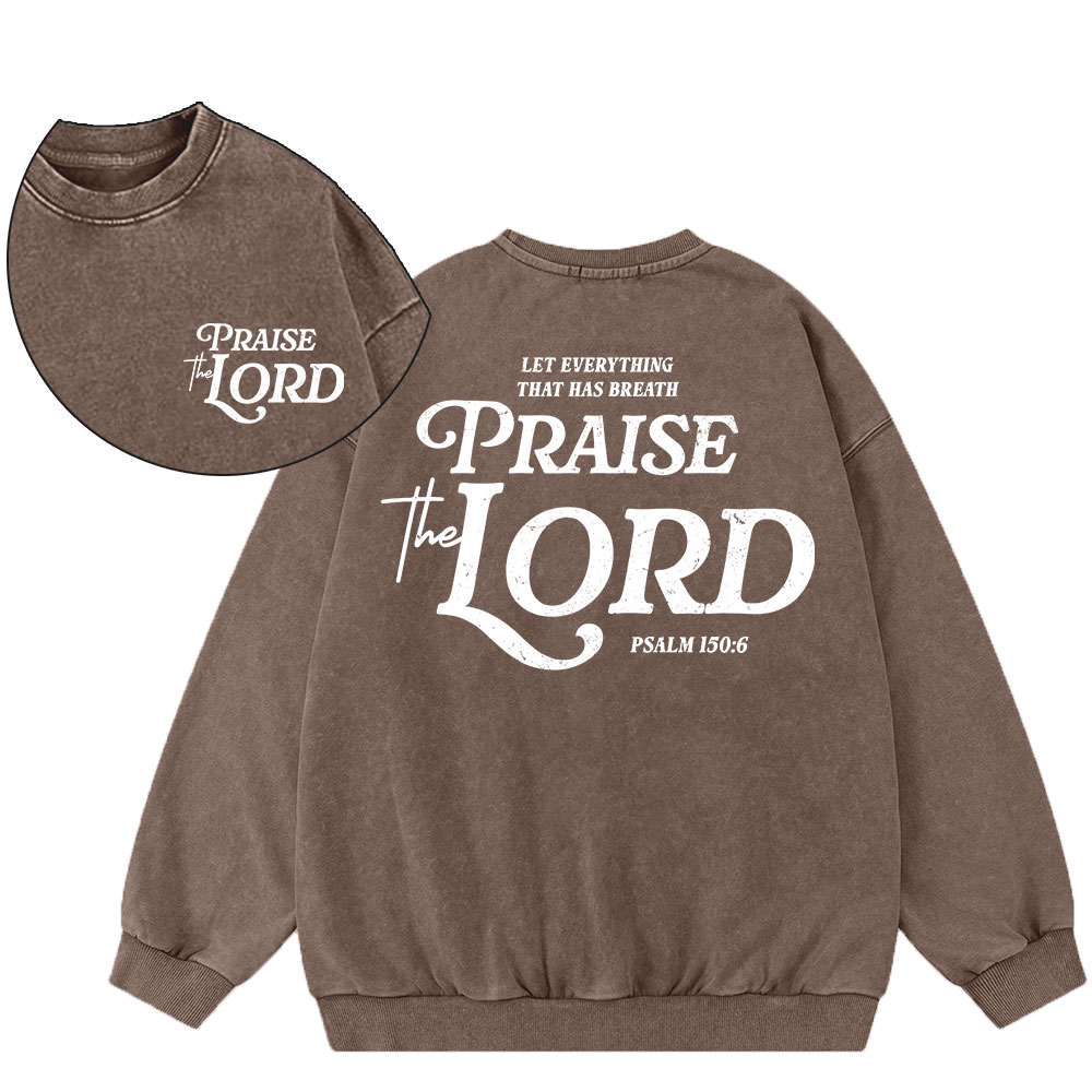 Good News Jesus Loves You Christian Washed Sweatshirt Sale - GuidingCross