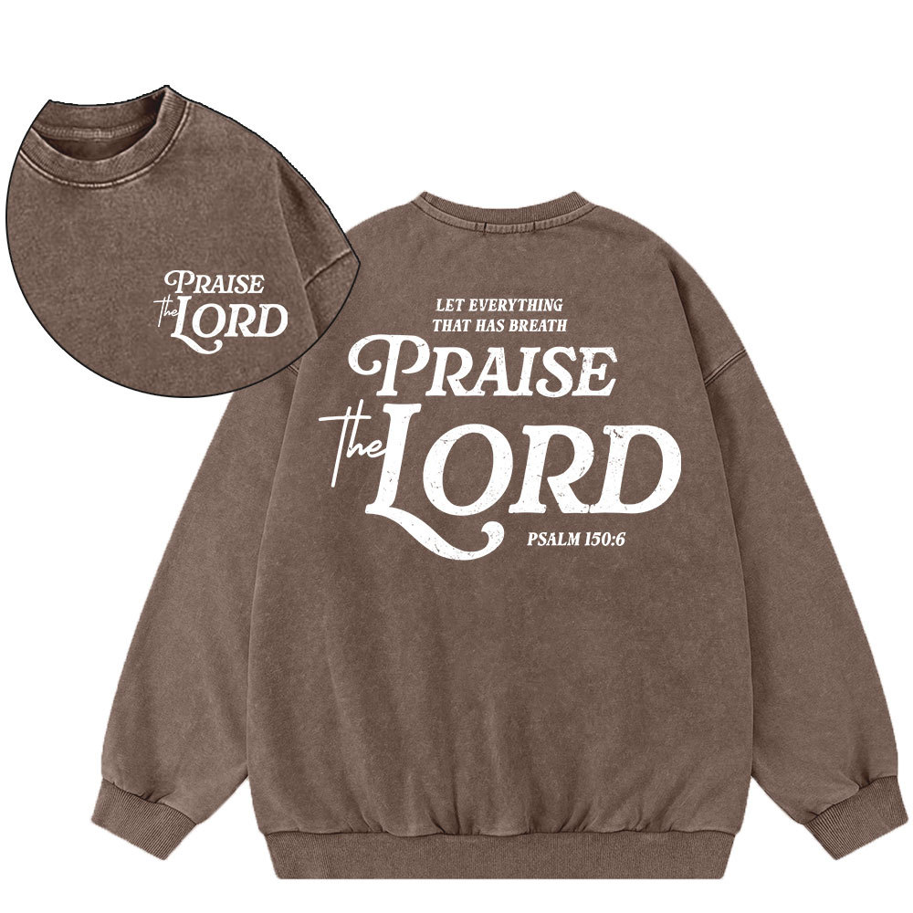 Good News Jesus Loves You Christian Washed Sweatshirt Sale - GuidingCross