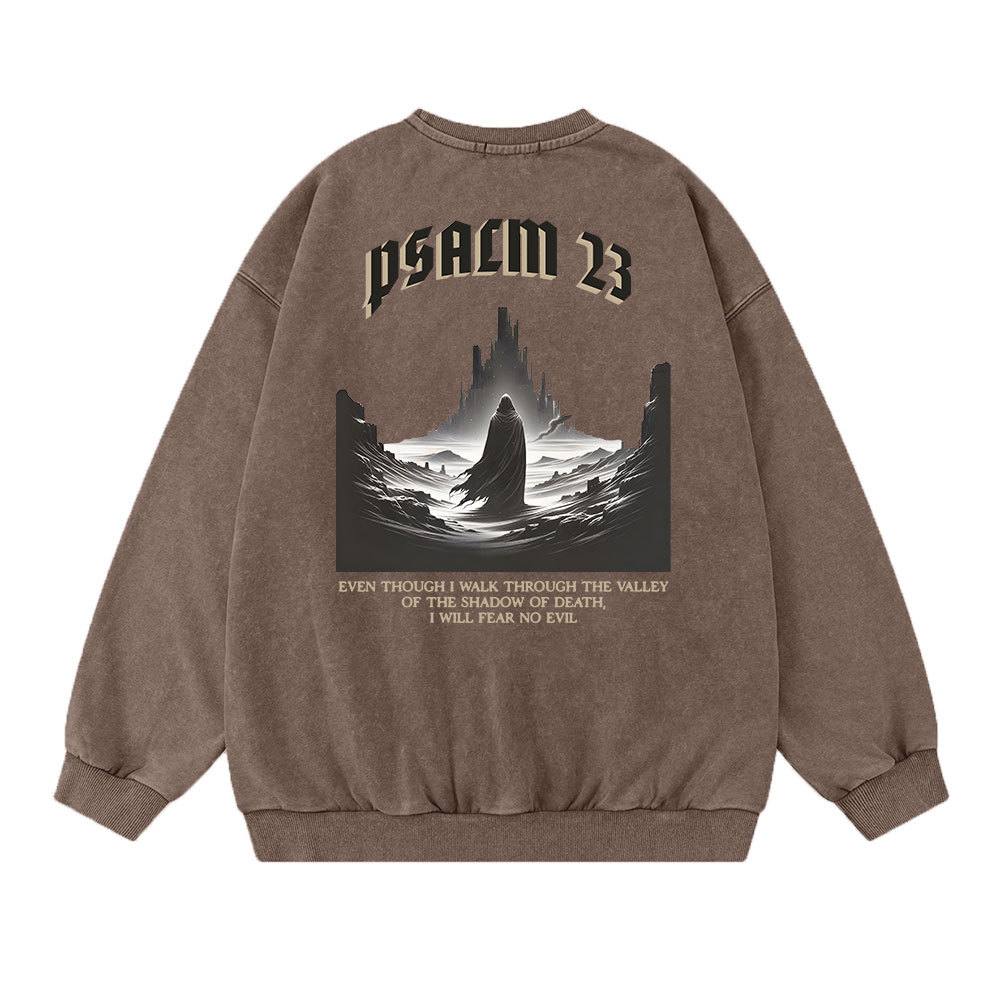 Psalm Christian Washed Sweatshirt
