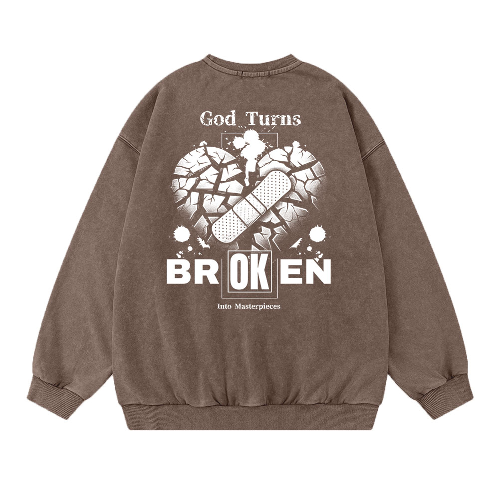 Broken Christian Washed Sweatshirt